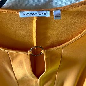 NOTATIONS BLOUSE NWT